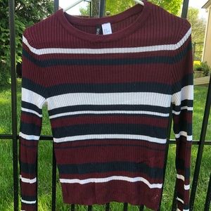Striped H&M sweater